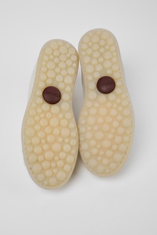 ексклузивне кампер пелотас беле нефарбане кожне патике за мушкарце