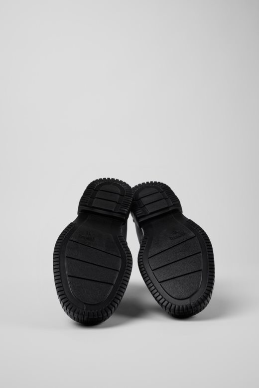 Ексклузивне кампер пик паметне црне чизме за мушкарце