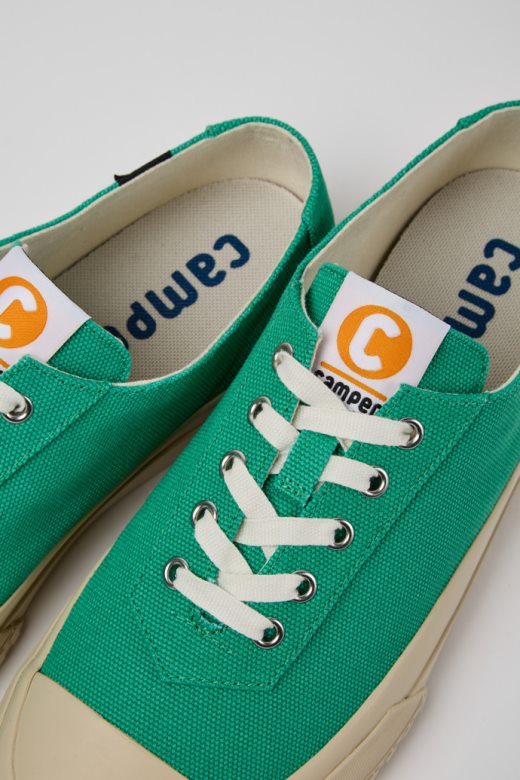 камелеон зелене патике од рециклираног памука за мушкарце ексклузивни кампер