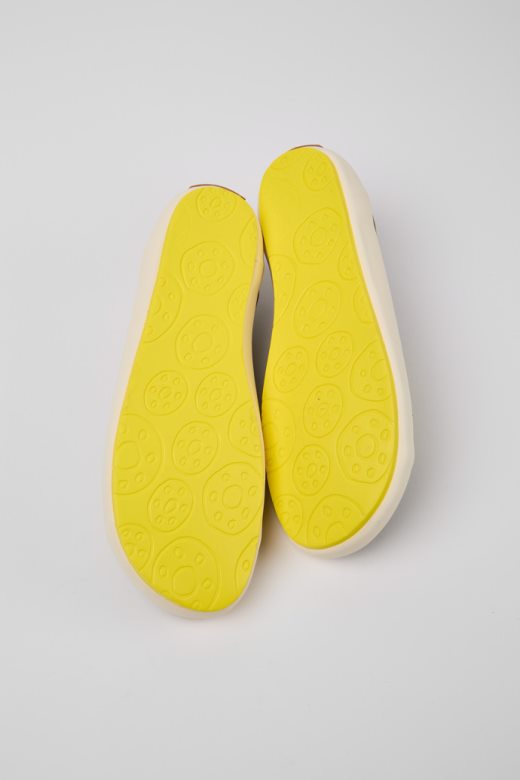 кампер дизајн пеу рамбла зелене патике од рециклираног памука за мушкарце