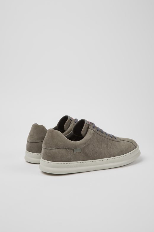 кампер тркач сиве кожне патике за мушкарце новопридошле