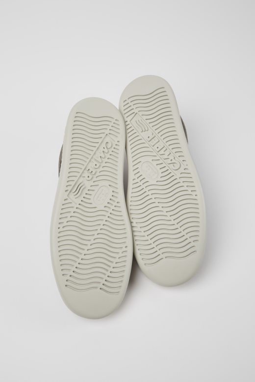 кампер тркач сиве кожне патике за мушкарце новопридошле