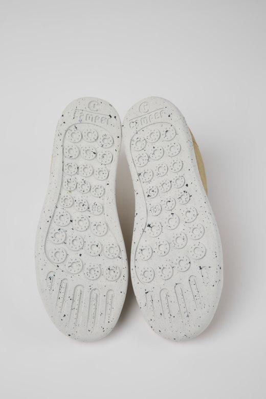 цампер десигн пеу тоуринг беж нубук патике за жене