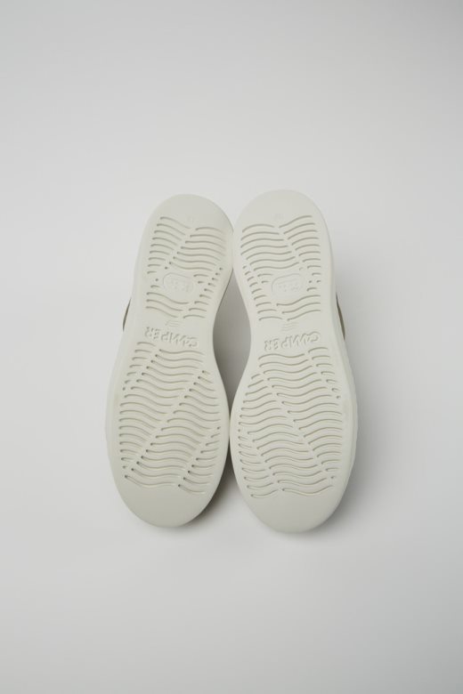 дизајн другопласирани браон-сиве нубук патике за жене кампер