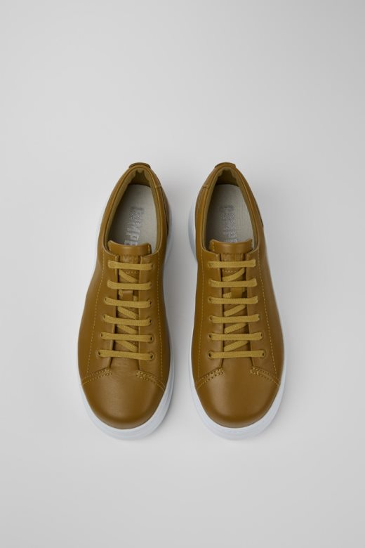 дизајн други браон кожне патике за жене кампер