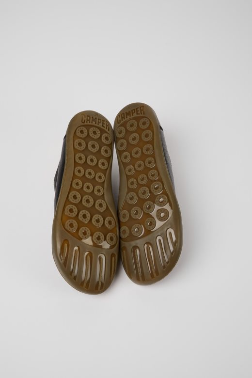 дизајн пеу црне цасуал ципеле за жене кампер