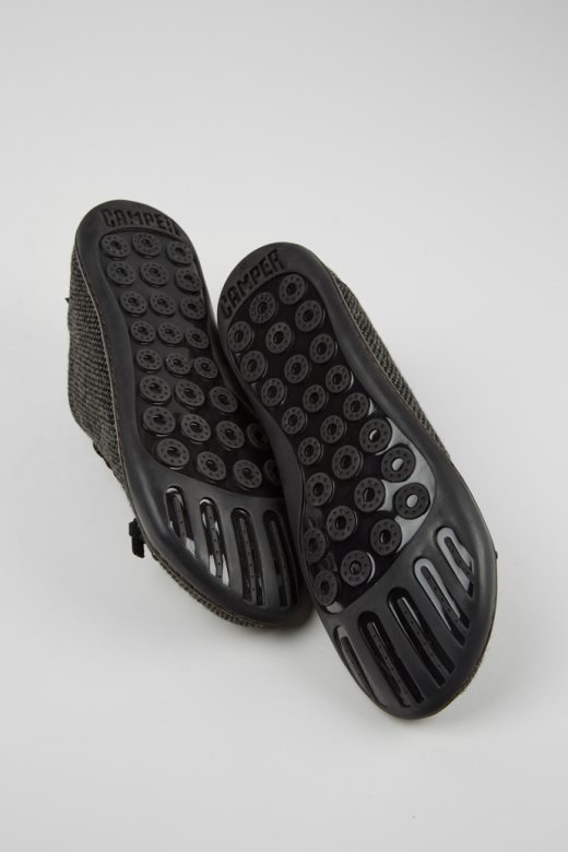 кампер дизајн пеу сиве ципеле од вуне и вискозе за жене