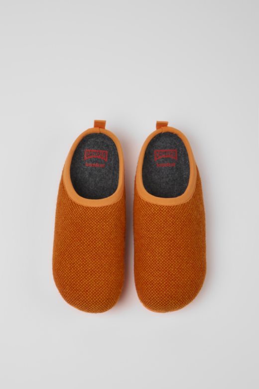 ваби наранџасте папуче од вуне и вискозе за жене ексклузивни кампер
