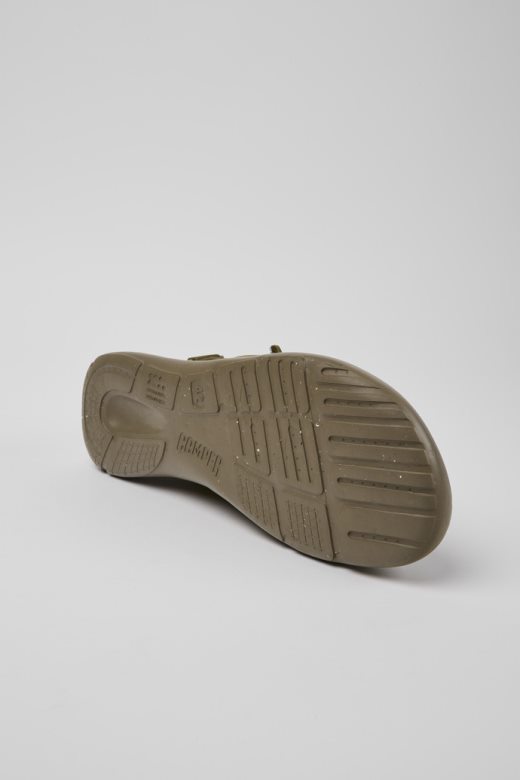 дизајн пеу стадион зелене полуотворене патике за мушкарце кампер